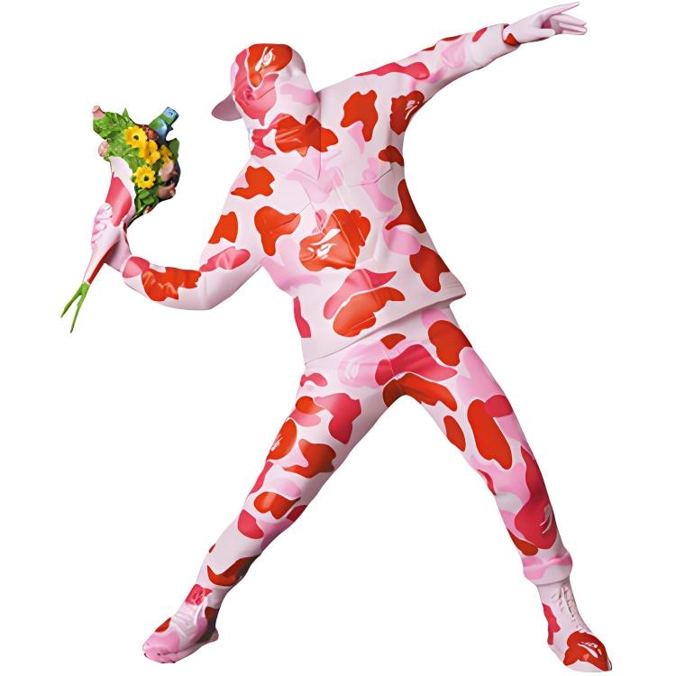 班克西/Banksy Banksy BAPE Flower Bomber
