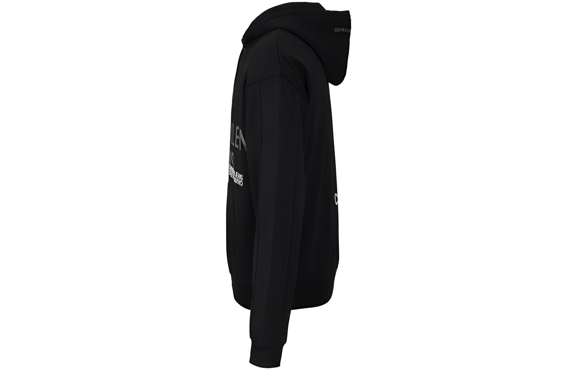 Calvin Klein Logo Hoodie Black — фото 2
