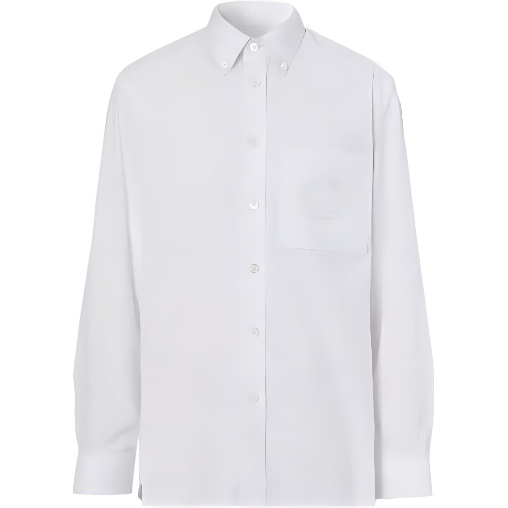 Burberry FW22 Oak Leaf Badge Shirt White