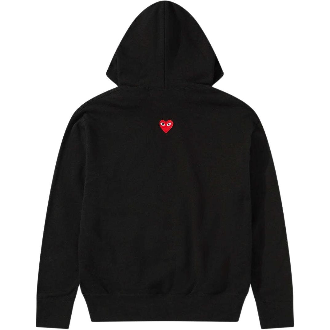 CDG Play Hoodie Black