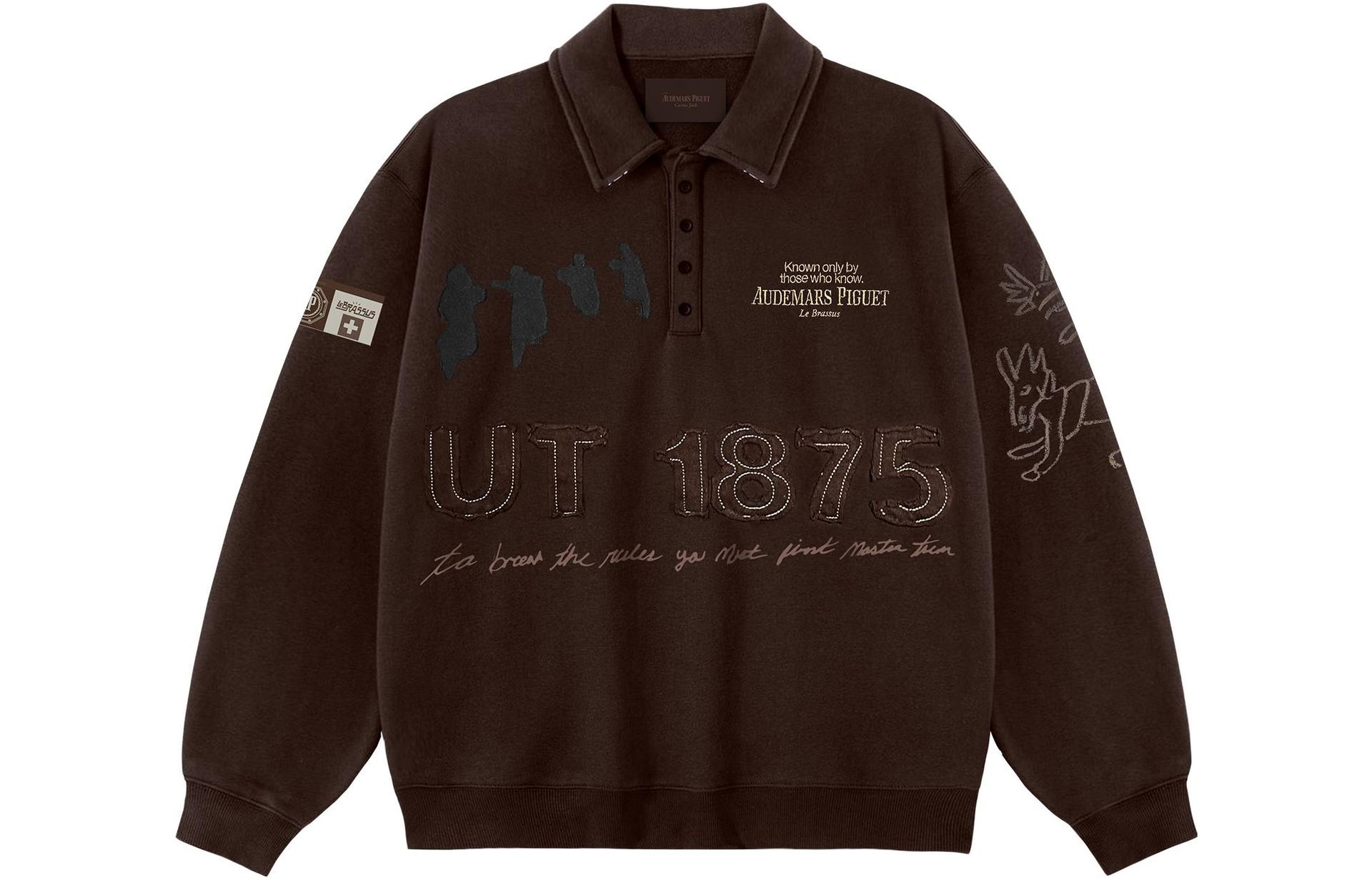 Travis Scott x Audemars Piguet FW23 Polo Brown