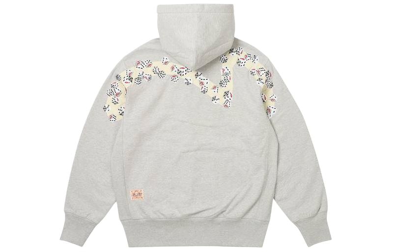 PALACE x EVISU SS24 Grey Sweatshirt