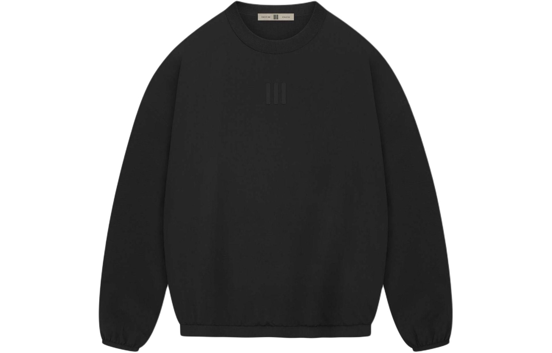 Худи Fear of God Athletics x adidas Stretch Woven Crewneck Black