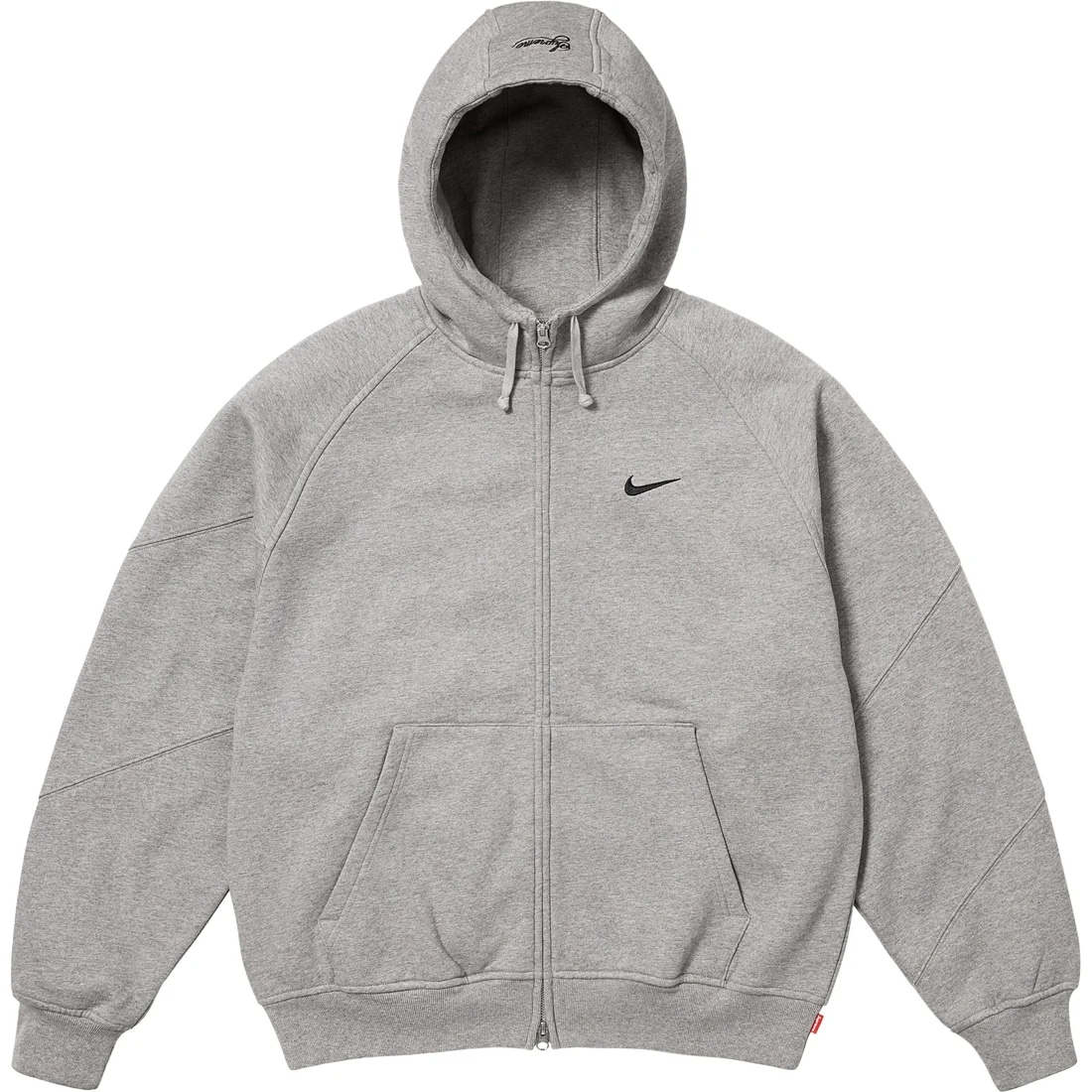 Supreme x Nike Zip Up Hooded Sweatshirt — фото 3