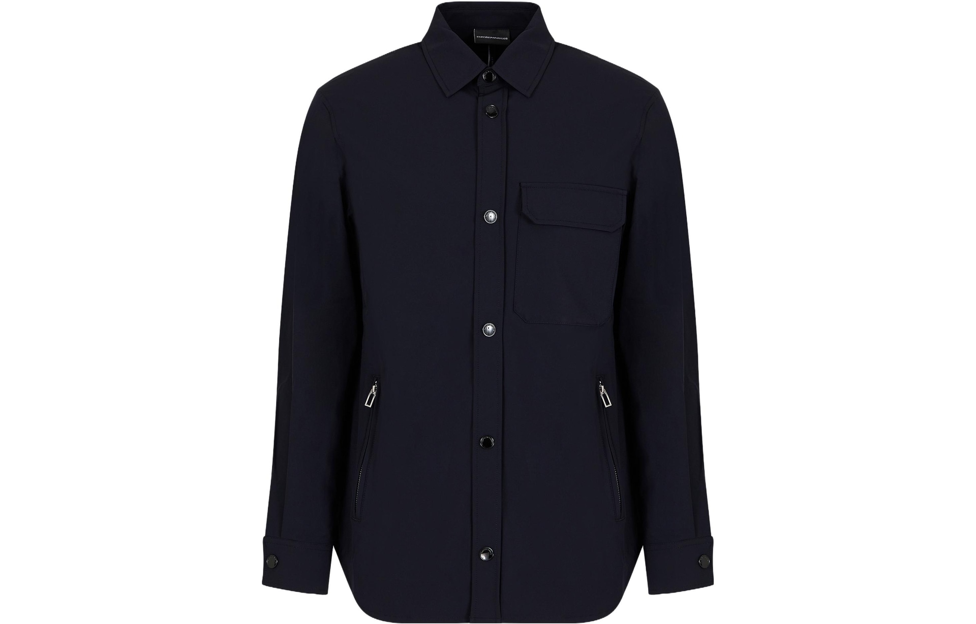 EMPORIO ARMANI/阿玛尼 Emporio Armani Navy Long Sleeve Shirt