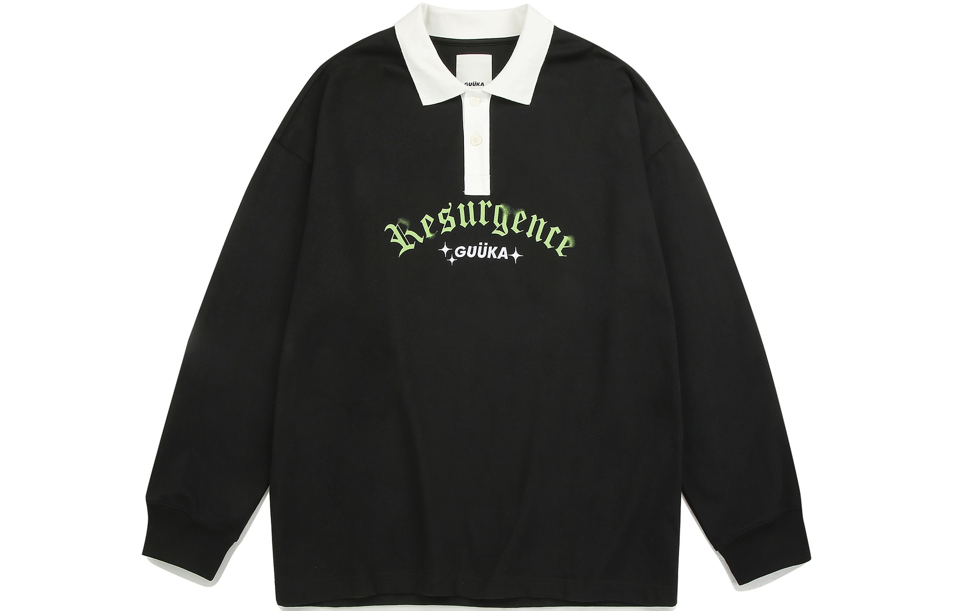 Guuka Black Polo Shirt