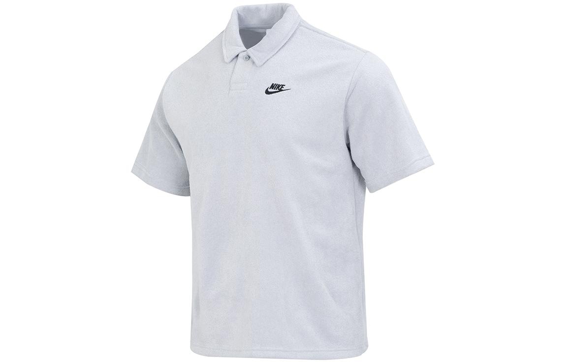 Nike Polo Shirt Grey