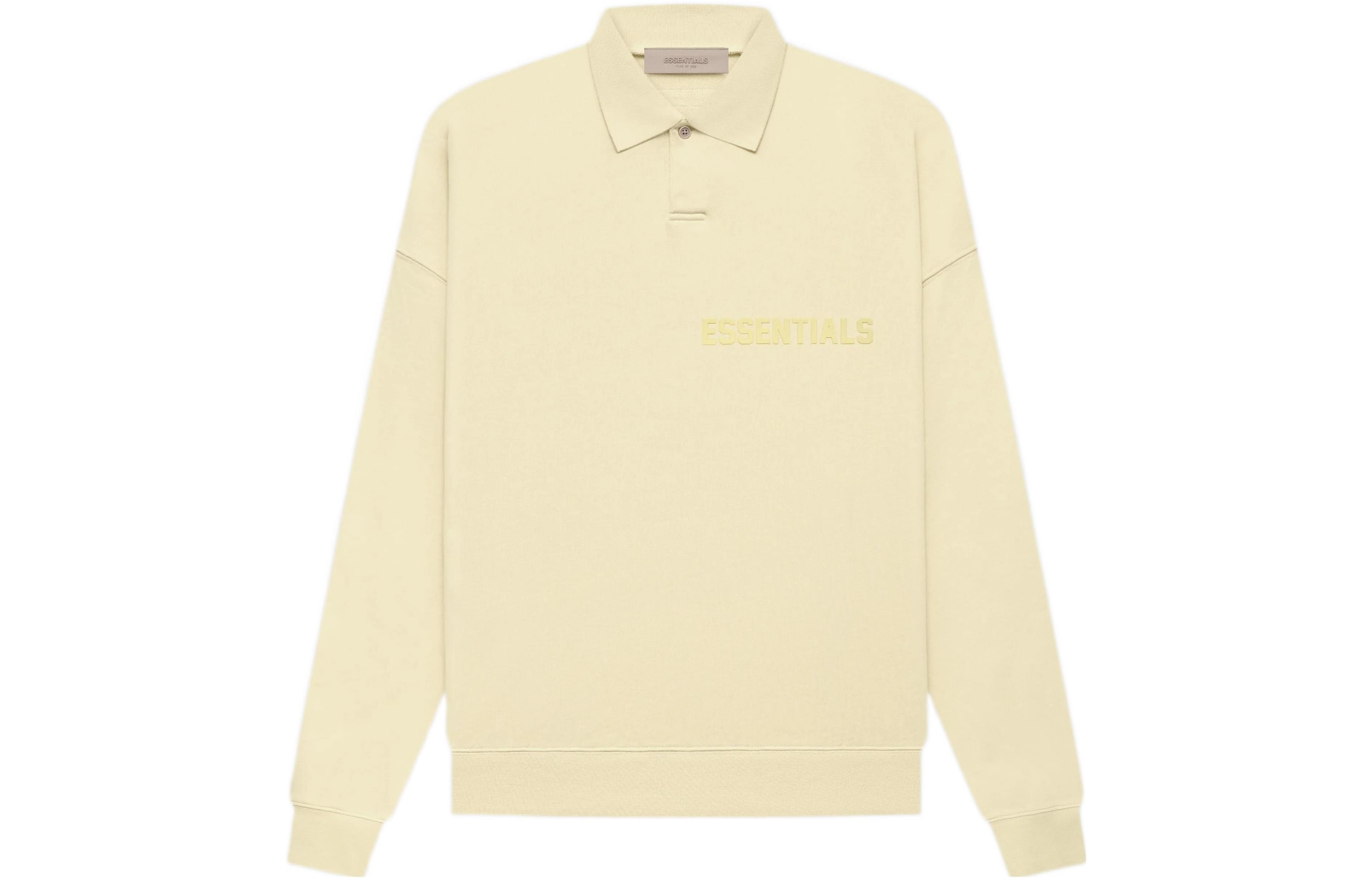 Fear of God Essentials Ls Polo Canary