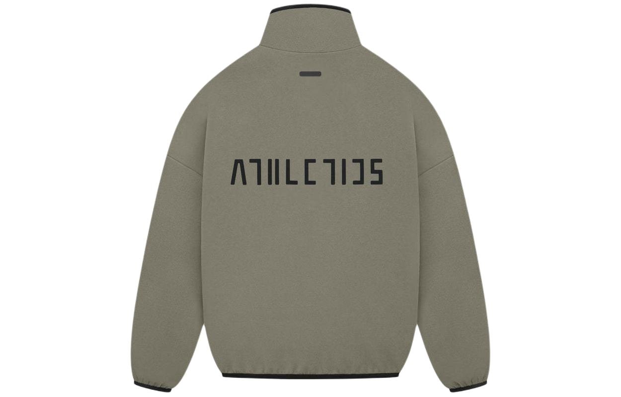 Fear of God Athletics x adidas Suede Fleece 1/2 Zip Clay