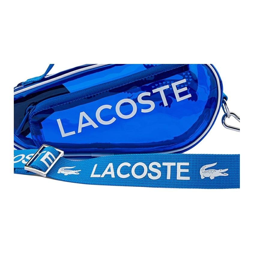 Lacoste PVC Shoulder Bag Blue — фото 4