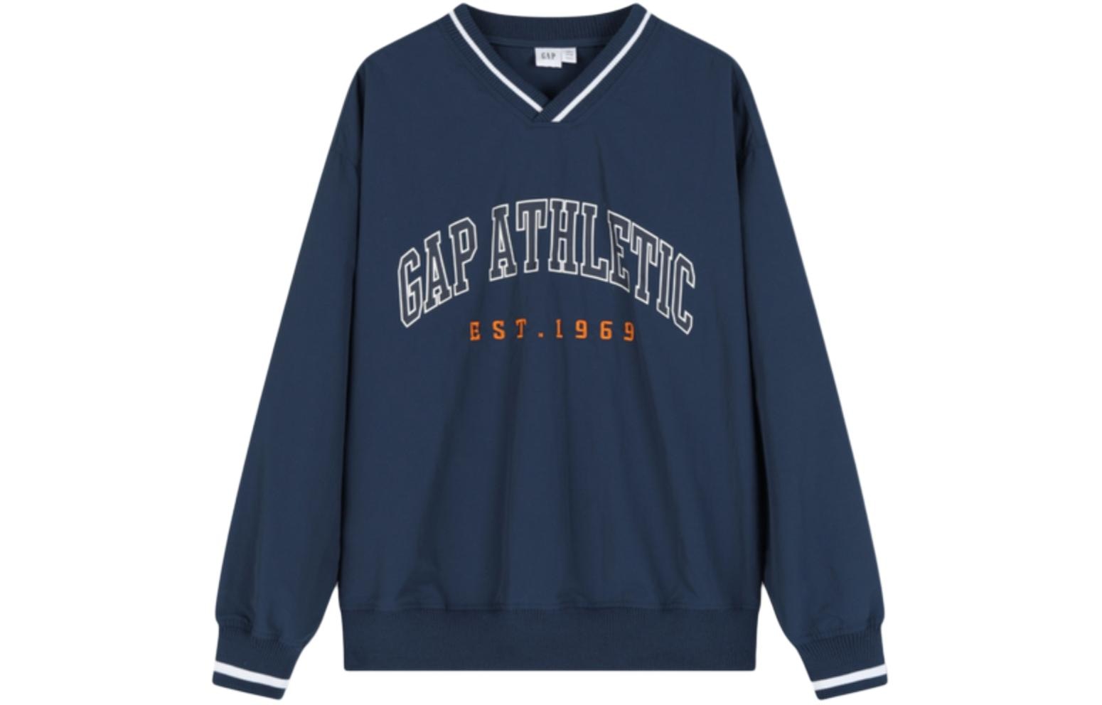 GAP Logo V-Neck Sweatshirt