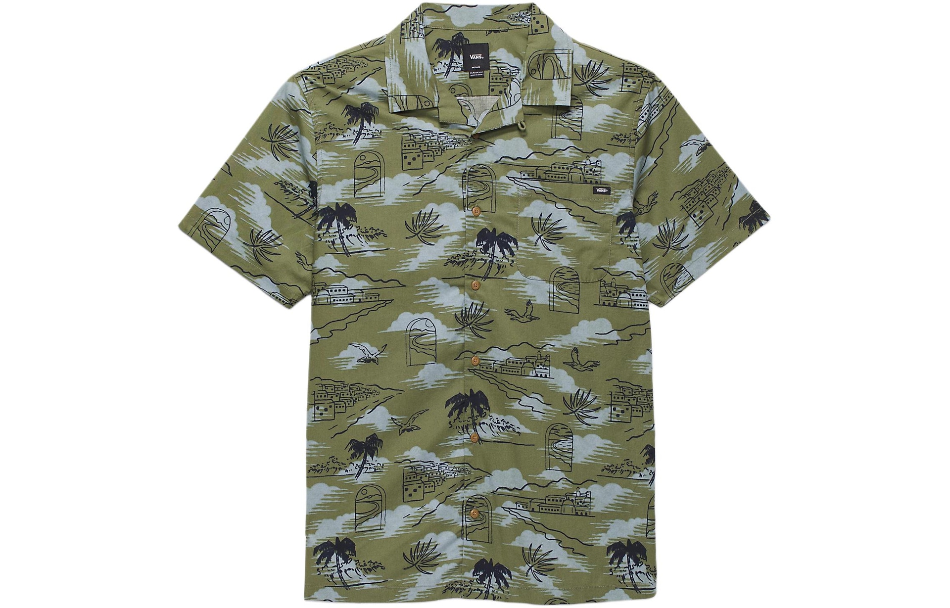 Рубашка Vans Davista Buttondown Shirt