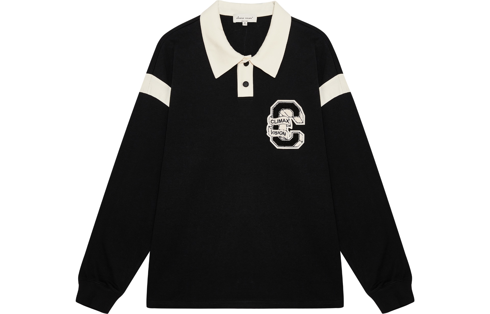 CLIMAX VISION Polo Shirt Black