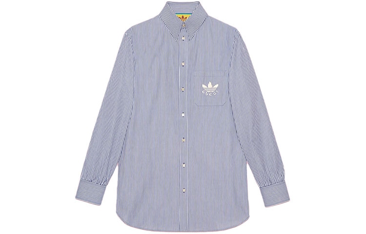 Рубашка Gucci x adidas Originals SS22 Blue Shirt