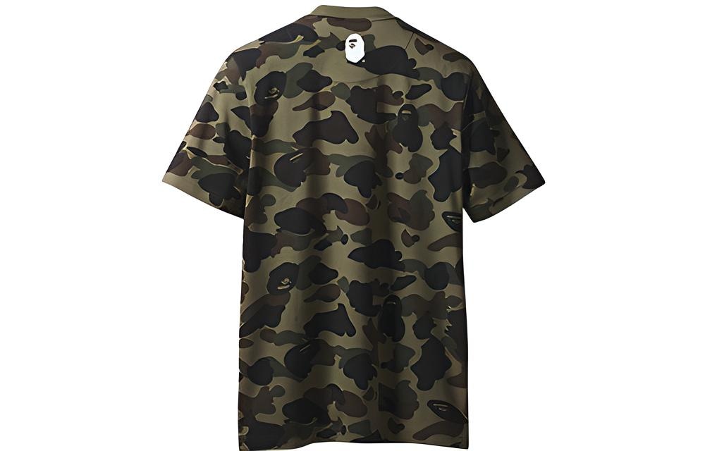 adidas originals Bape x adidas Adicolor Tee Olive Cargo — фото 1