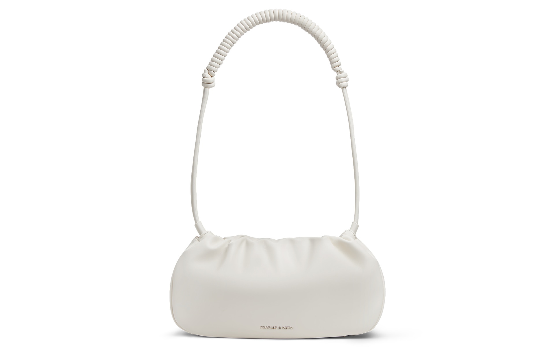 CHARLES&KEITH CHARLESKEITH ck PU CreamRusset Brown