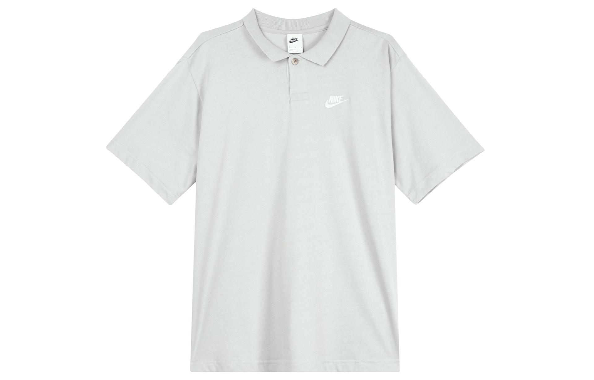 Nike Club Polo Light Smoke Grey