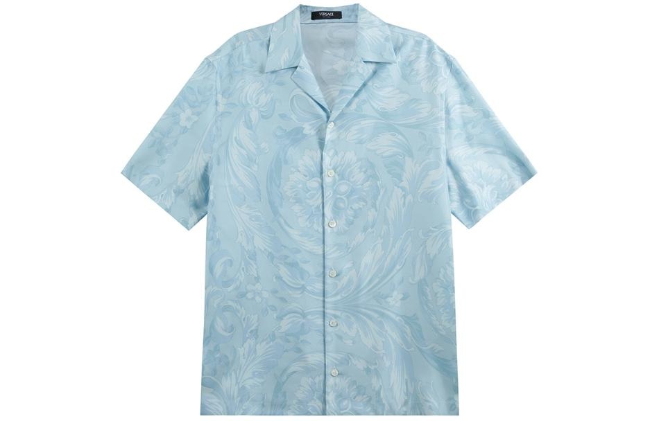 VERSACE/范思哲 Versace Baroque Print Hawaiian Shirt