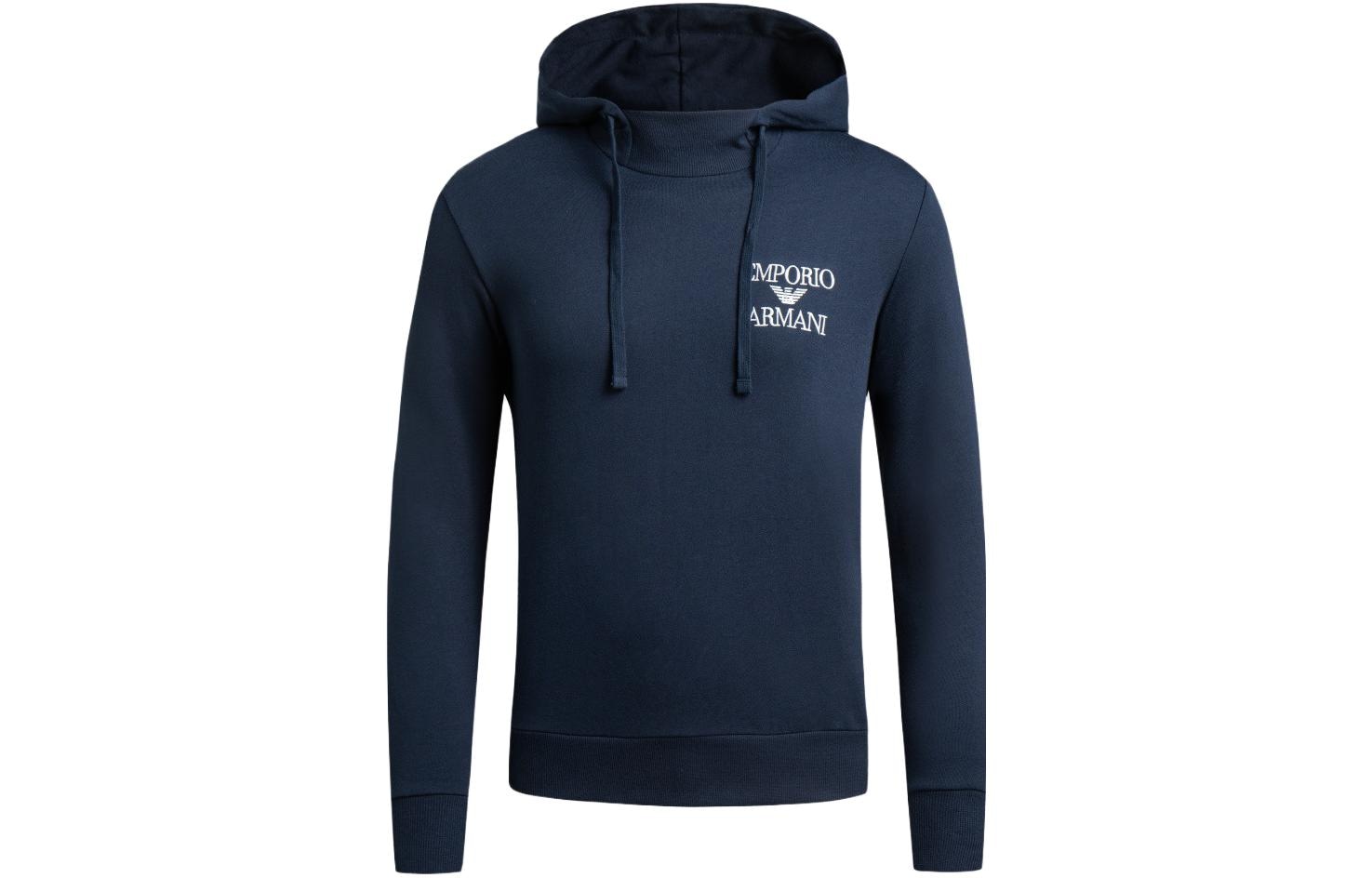 EMPORIO ARMANI/阿玛尼 Emporio Armani FW23 Logo Hoodie