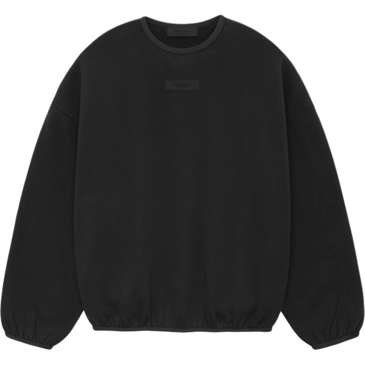 Худи Fear of God Essentials SS24 Crewneck Black
