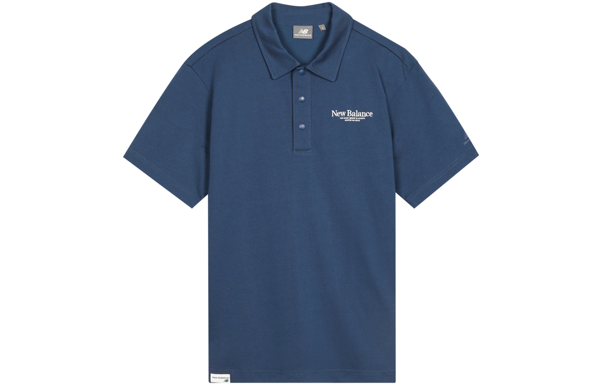 New Balance Polo Shirt Blue