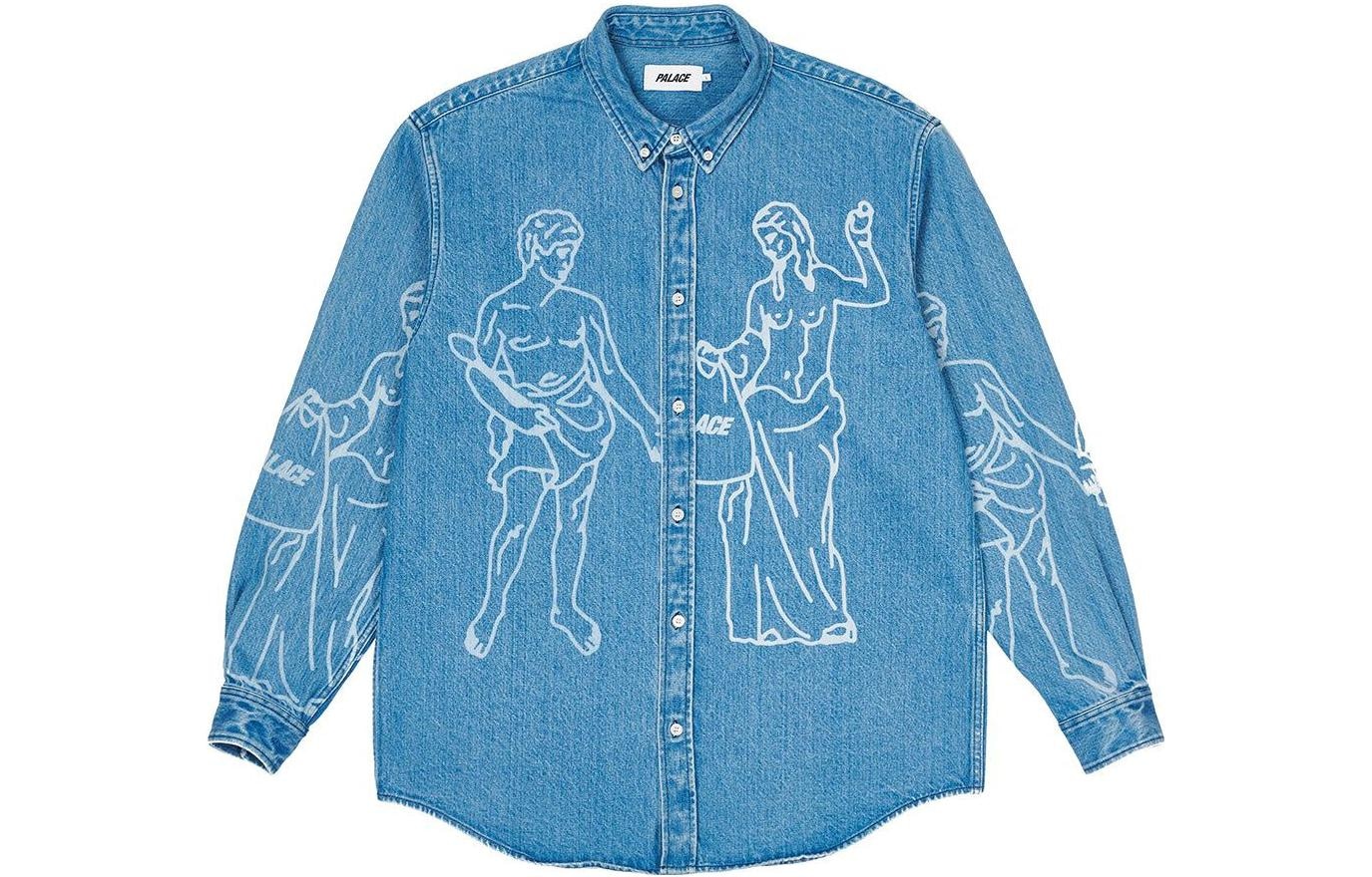 PALACE SS22 Londinium Shirt Stone Wash