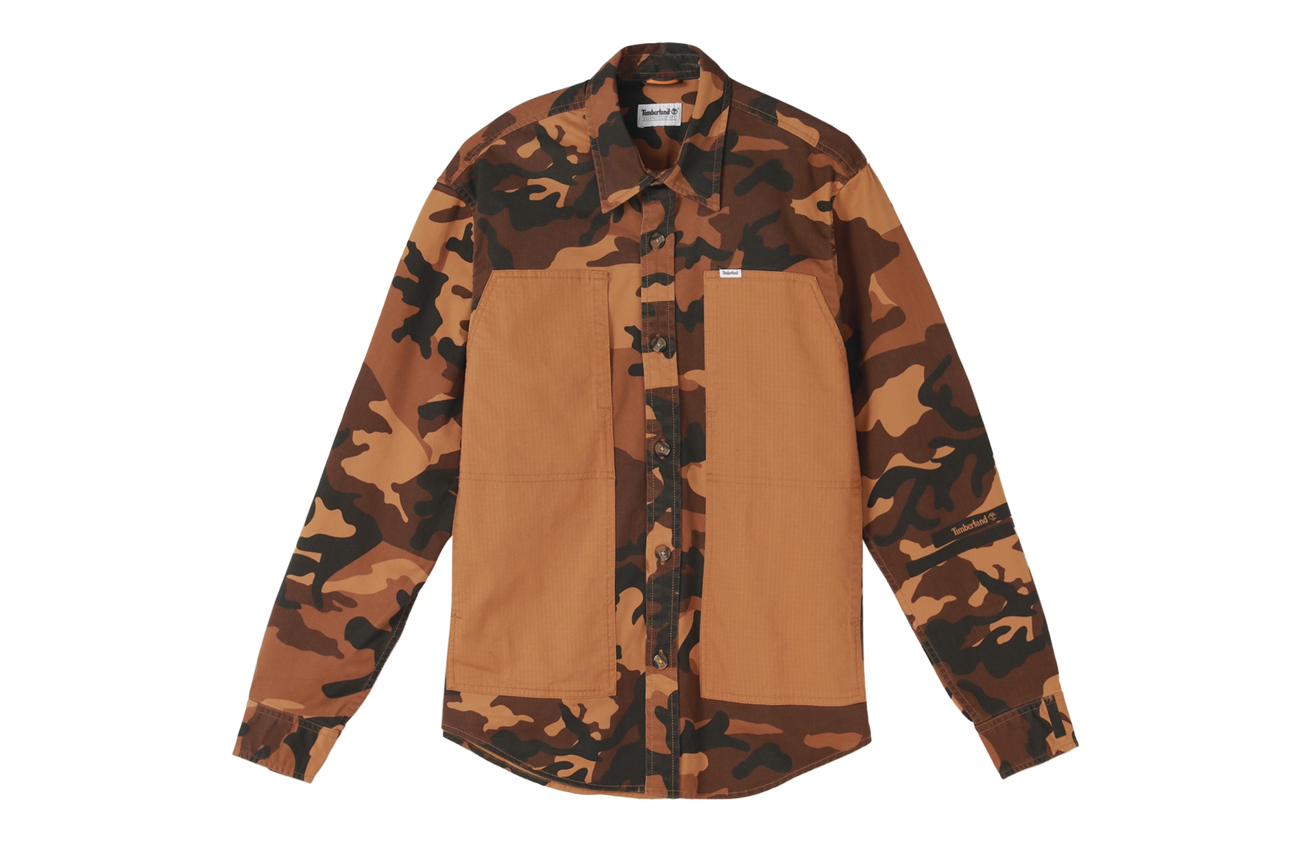 Рубашка Timberland Camo Long Sleeve Shirt