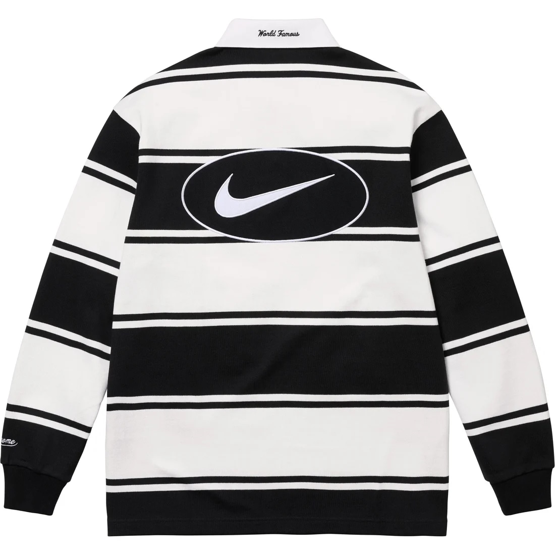 Supreme x Nike Stripe Rugby Polo