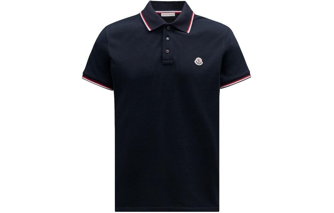 Moncler SS24 Polo Navy