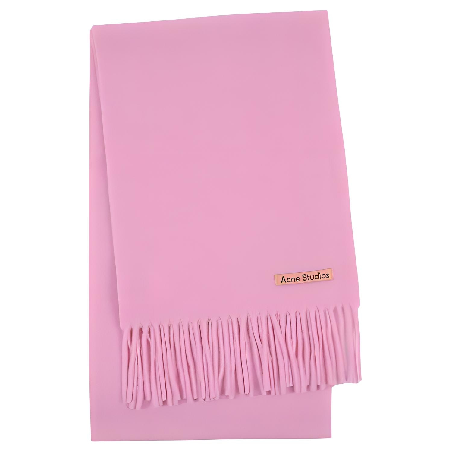 Acne Studios Scarf Cotton Candy Pink