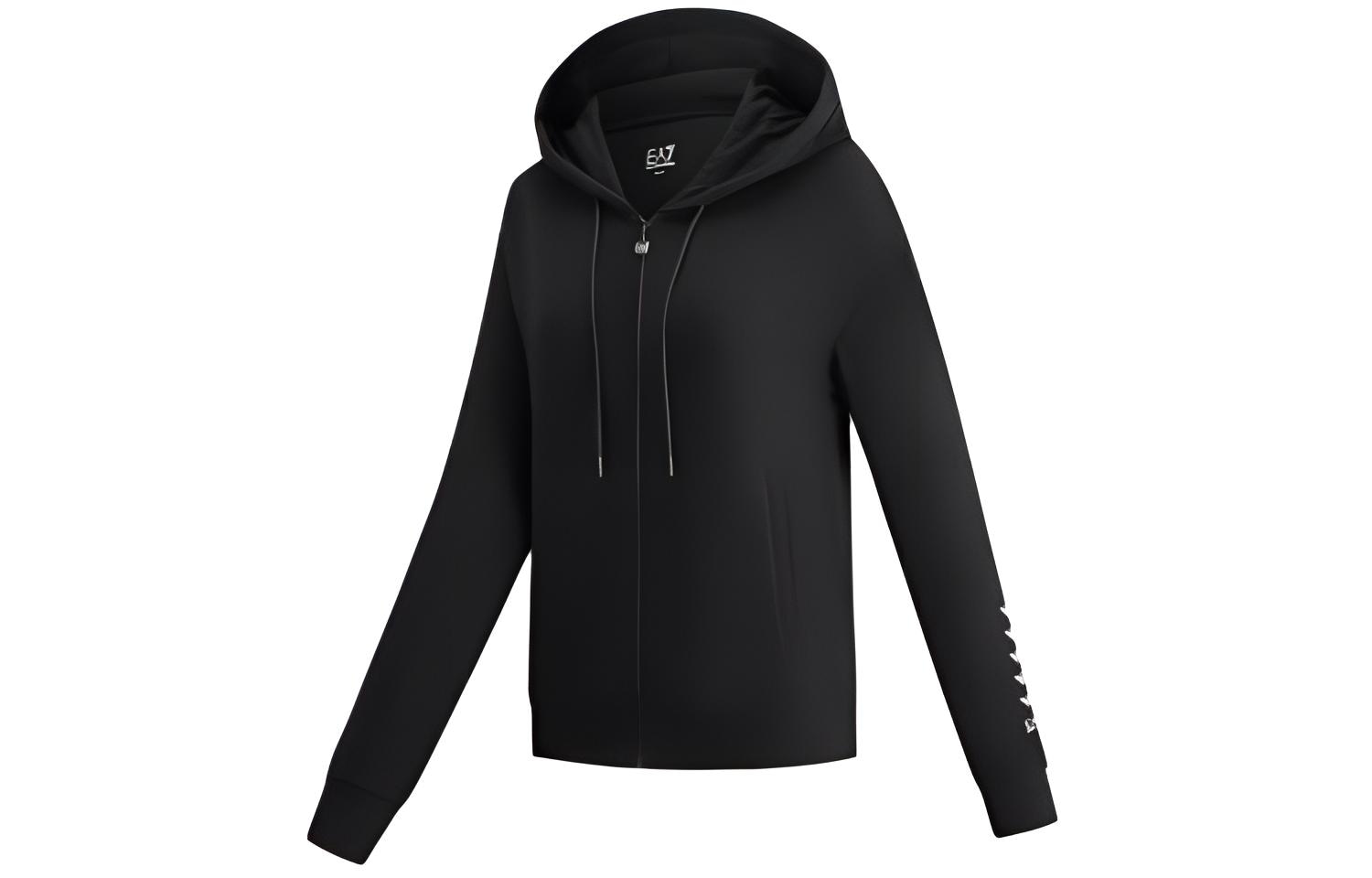 Emporio Armani EA7 FW23 Black Jacket — фото 1