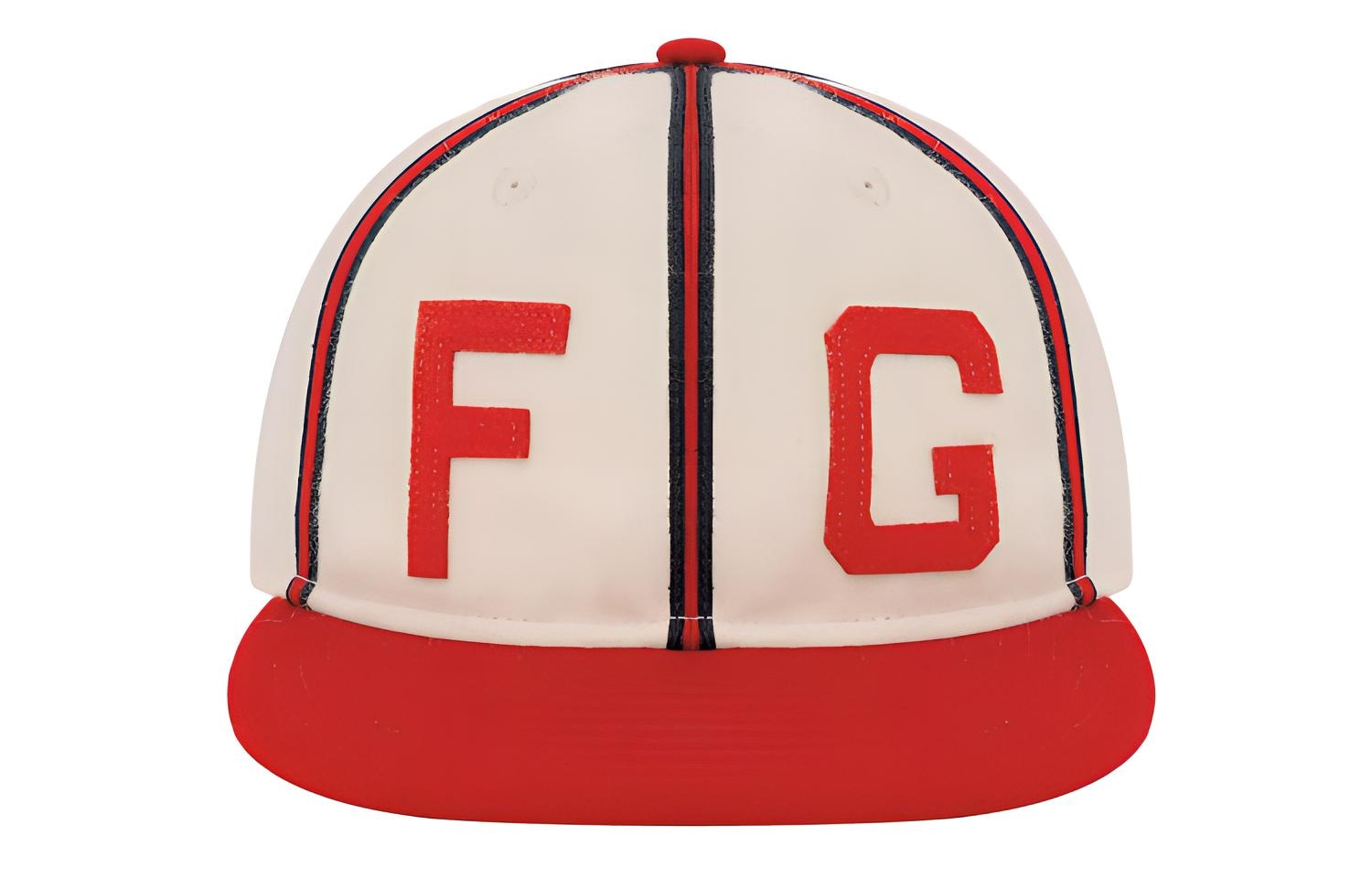 New Era x FEAR OF GOD FG Logo Red White