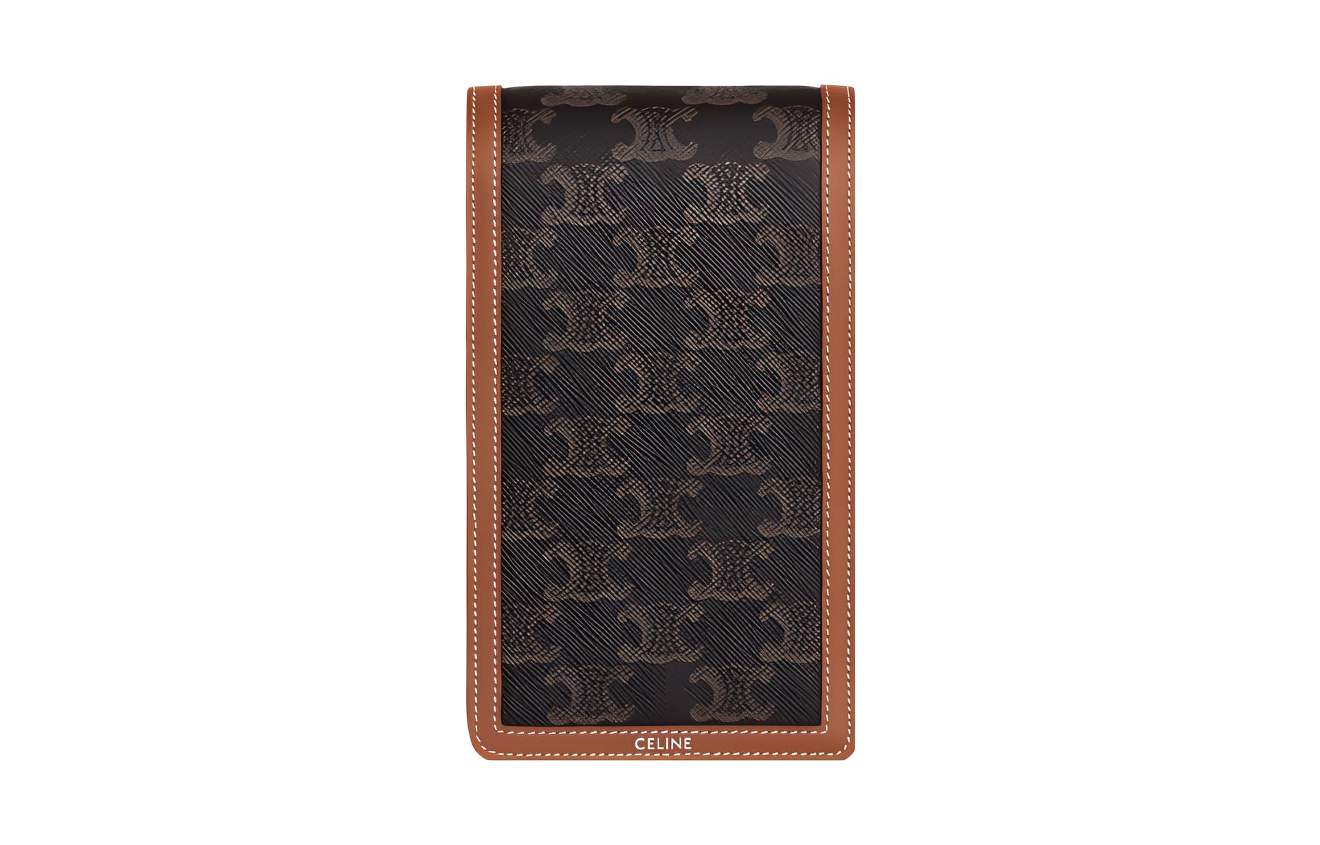 Сумки Celine Card Holder Brown