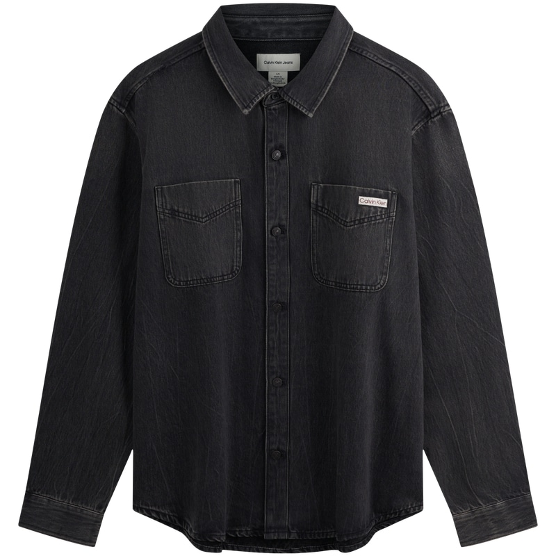 Рубашка Calvin Klein Denim Black Shirt