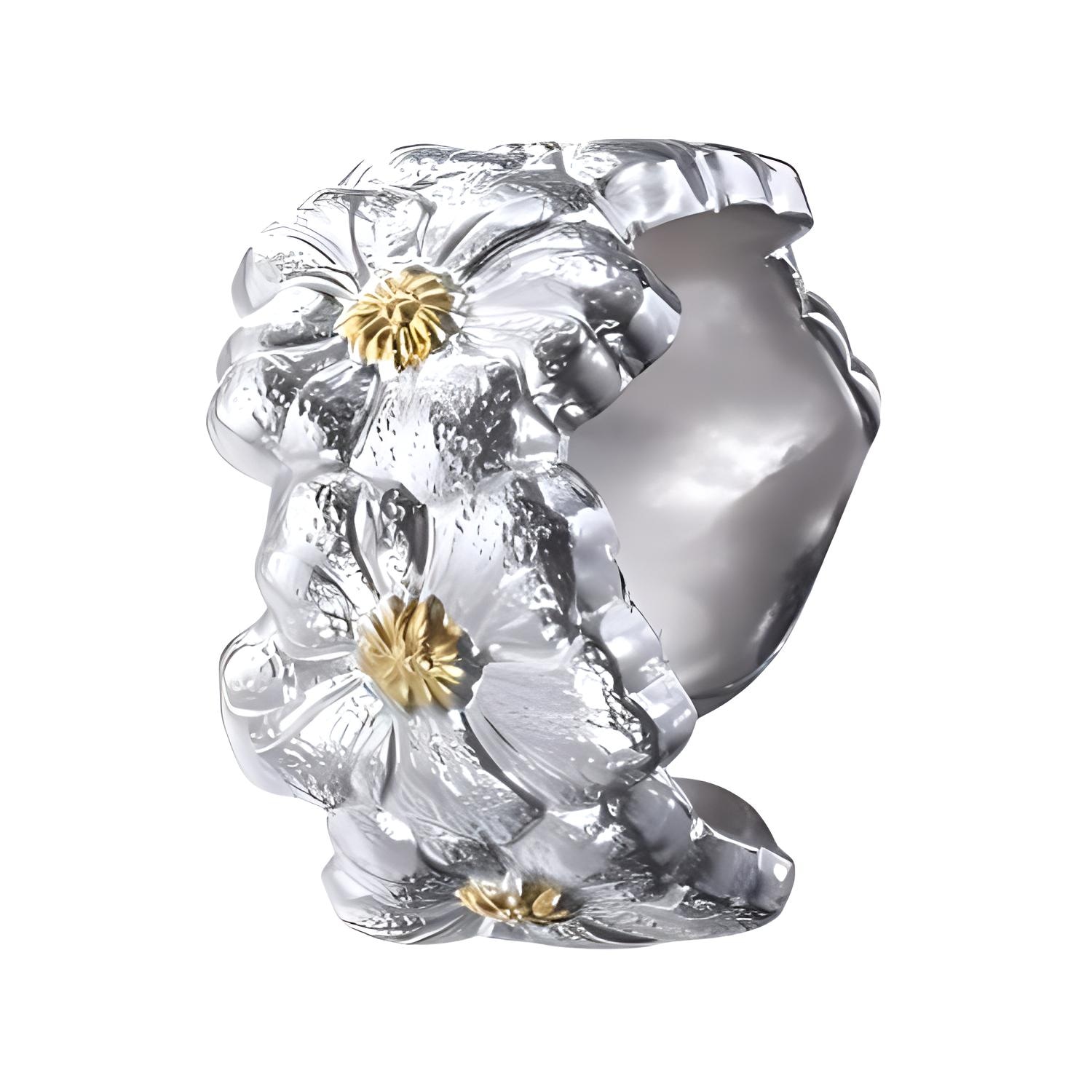Buccellati Blossoms Silver Ring — фото 1