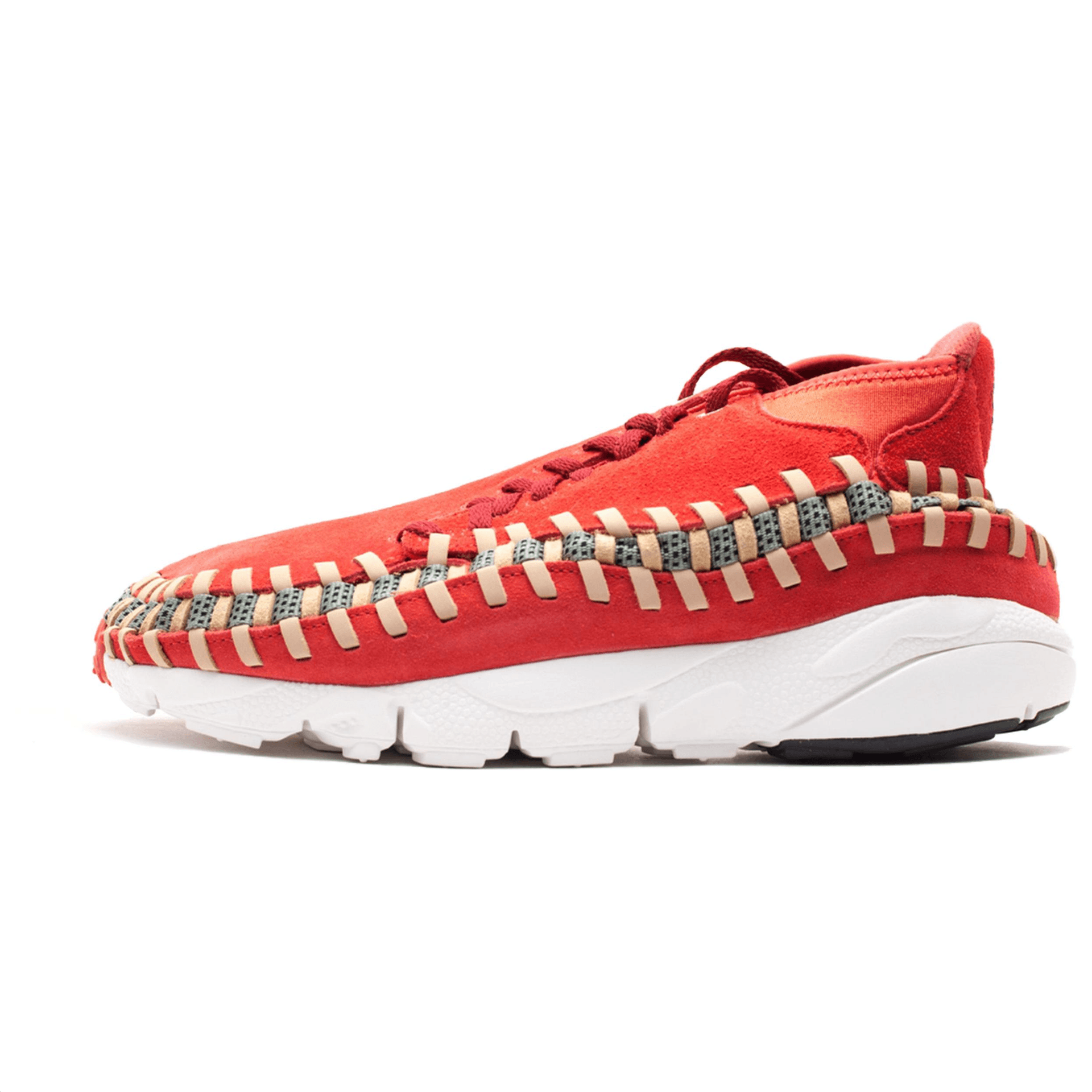 Nike Footscape Woven Chukka Knit Red — фото 3