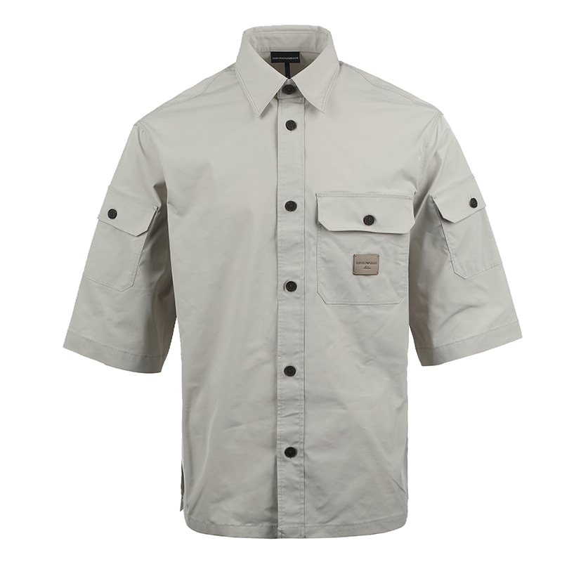 Рубашка Emporio Armani SS25 Logo