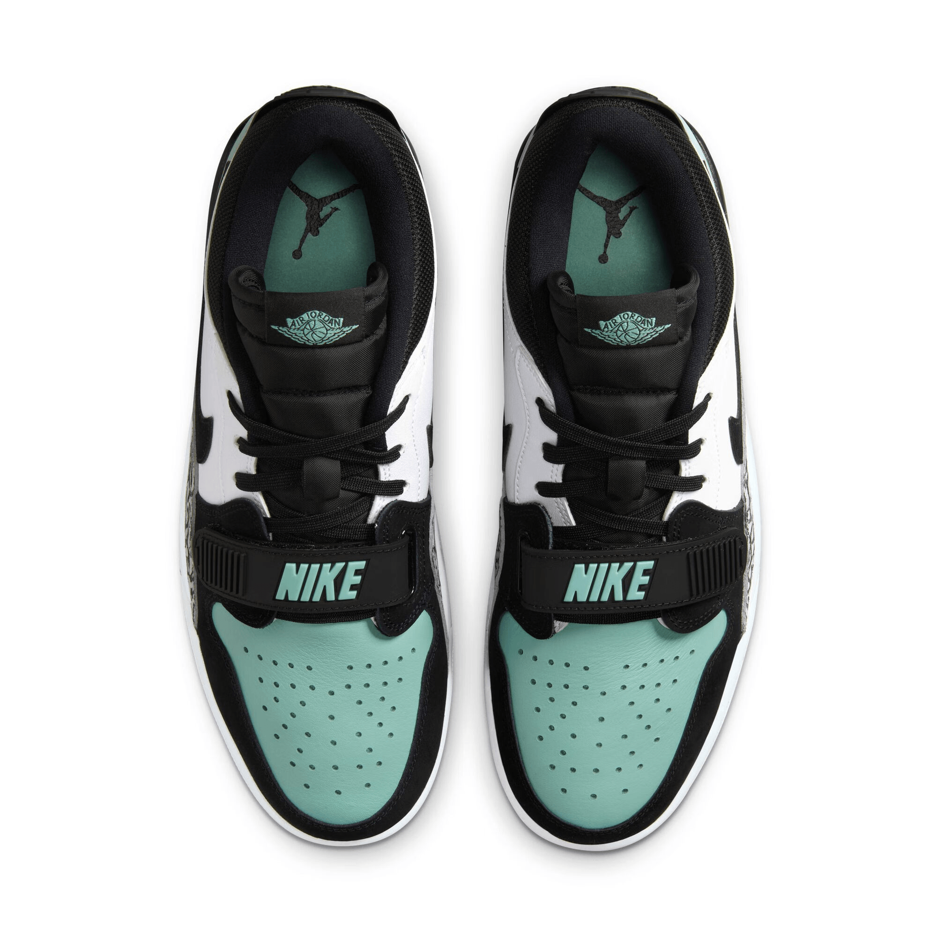 Jordan Legacy 312 Low White Black Green — фото 9
