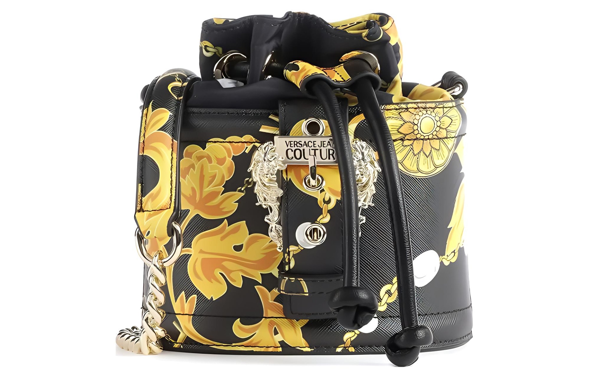 Versace Jeans Couture Baroque Bucket Bag