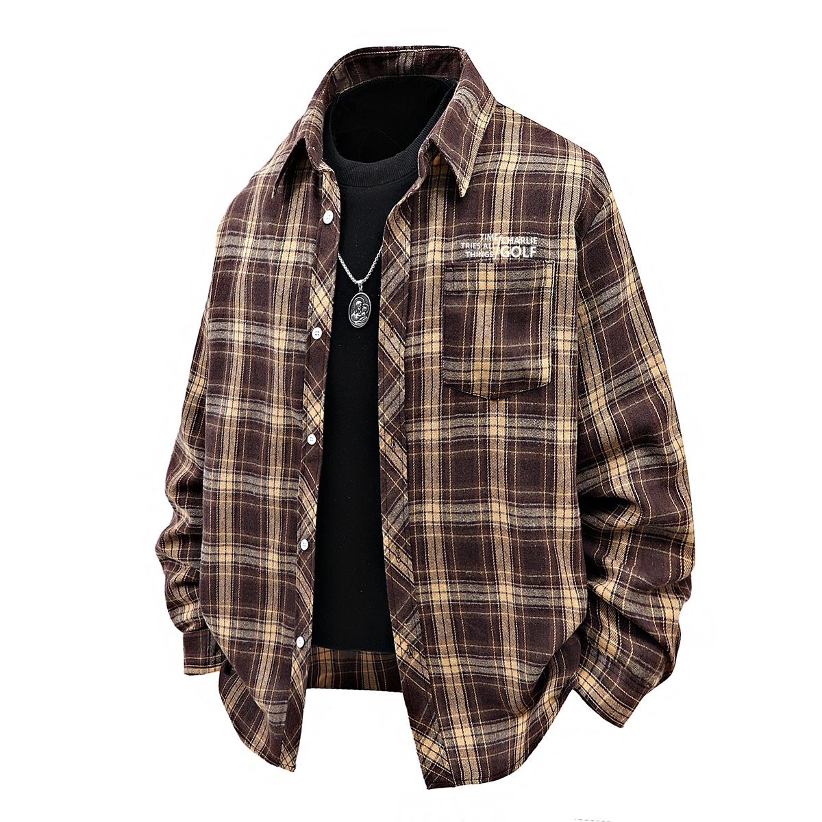 Charlie Golf Plaid Unisex Shirt
