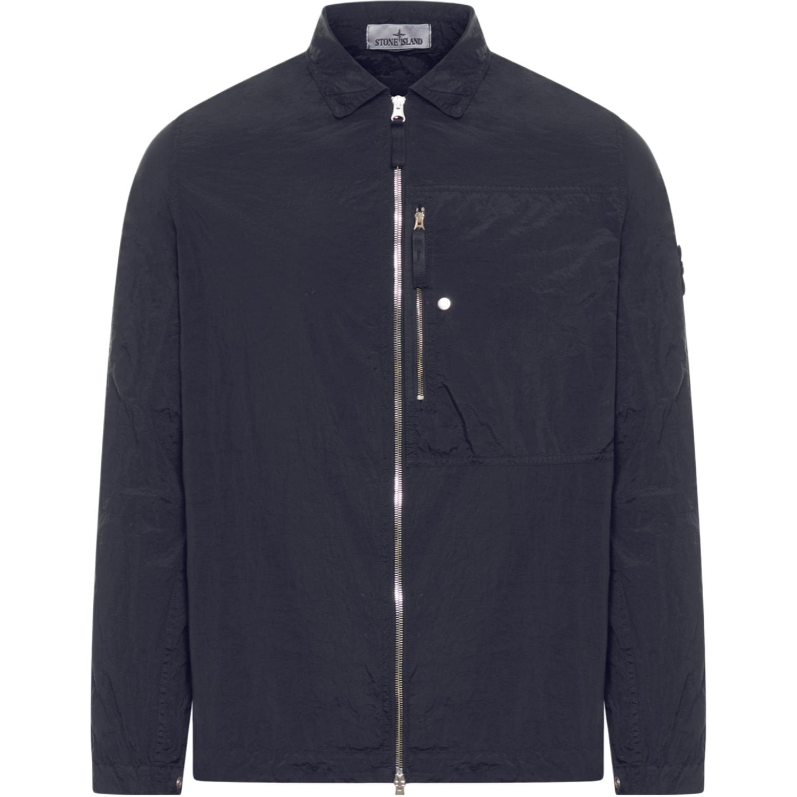 Stone Island Nylon Metal Jacket Deep Blue