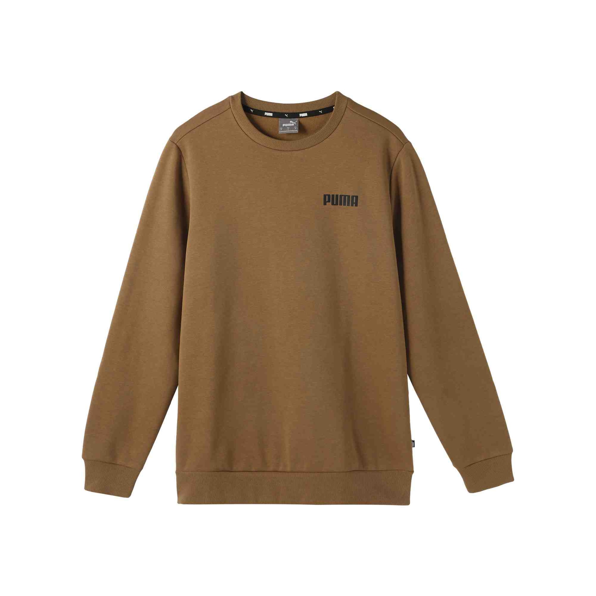 Худи Puma ESS Crew Sweat Chocolate