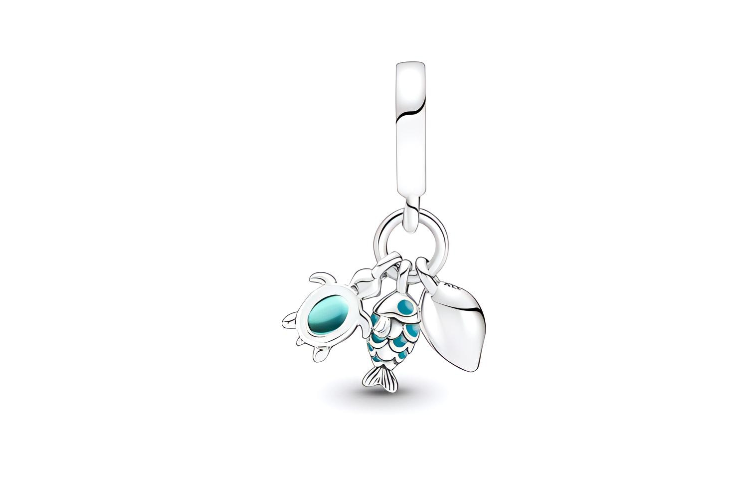 Pandora Moments Fish Turtle Shell Charm — фото 1
