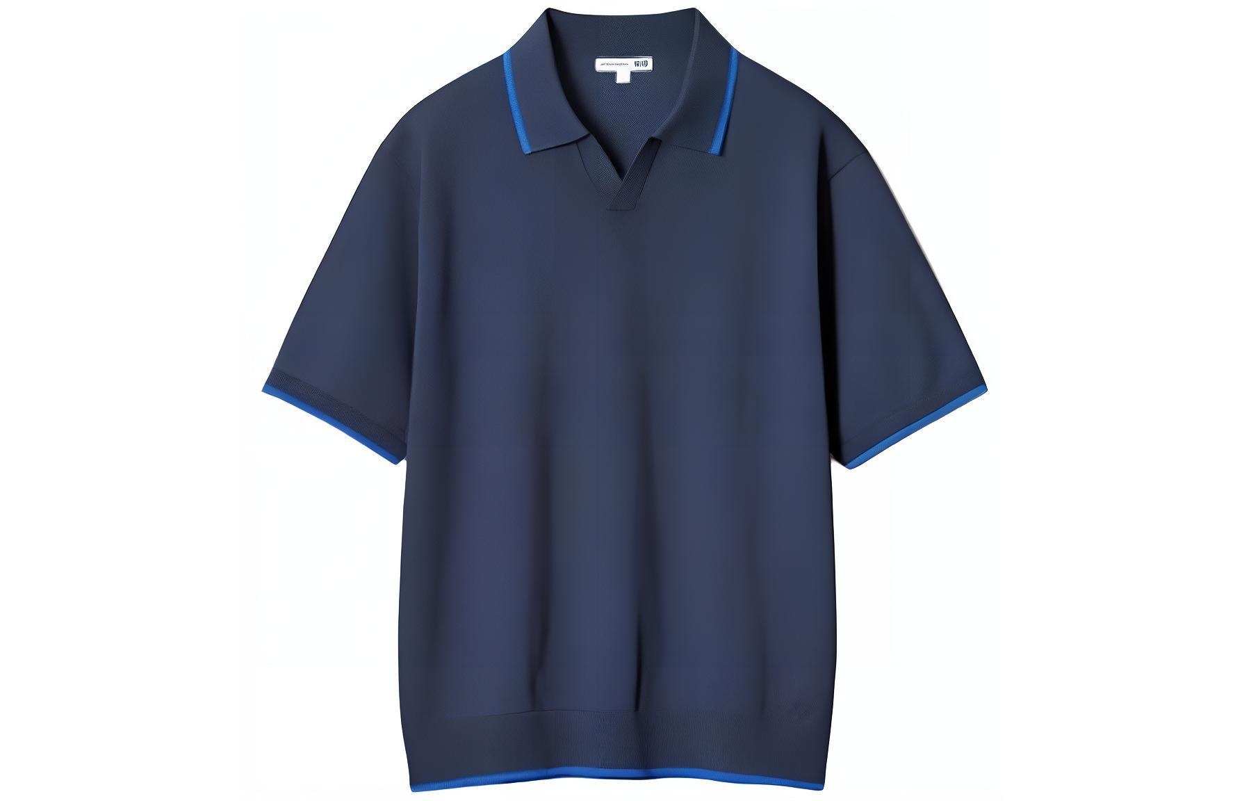 UNIQLO/优衣库 UNIQLO JW Anderson Polo Deep Blue