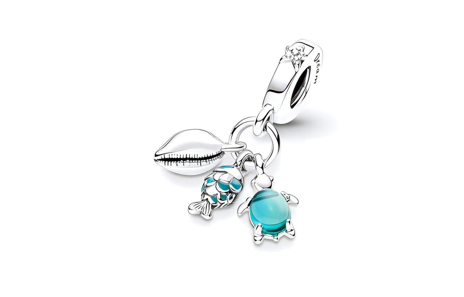 Pandora Moments Fish Turtle Shell Charm — фото 2