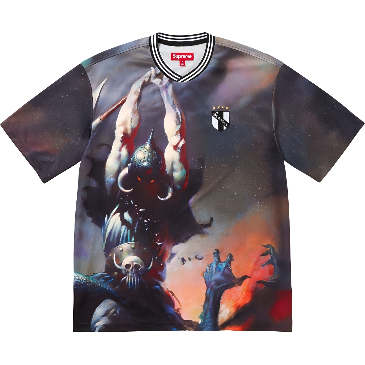 Supreme x Frank Frazetta Soccer Jersey — фото 1