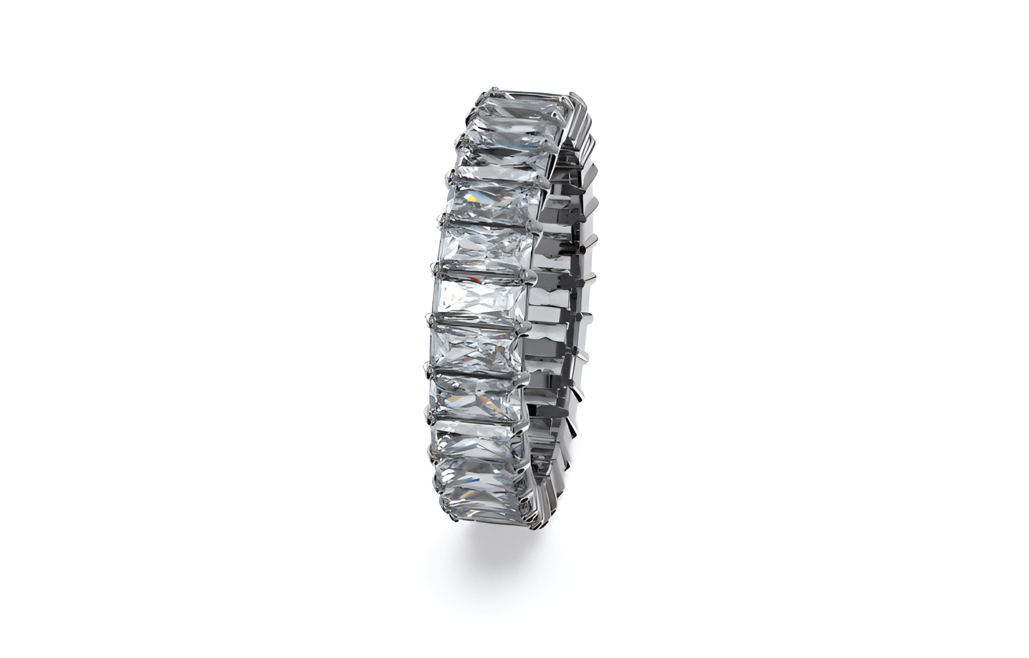 Swarovski Matrix Ring Silver — фото 2