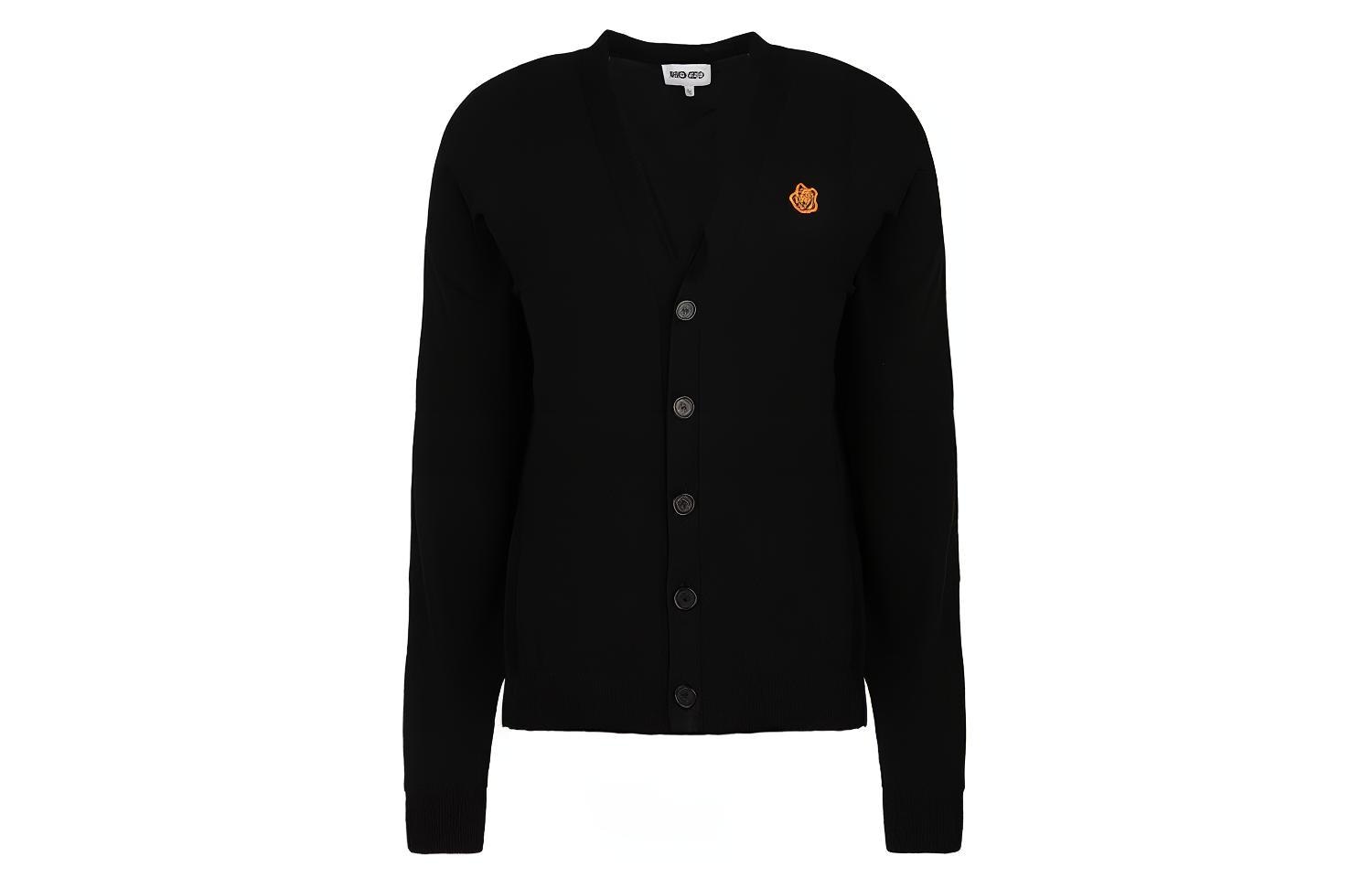 KENZO Classic Tiger Logo Knit Cardigan