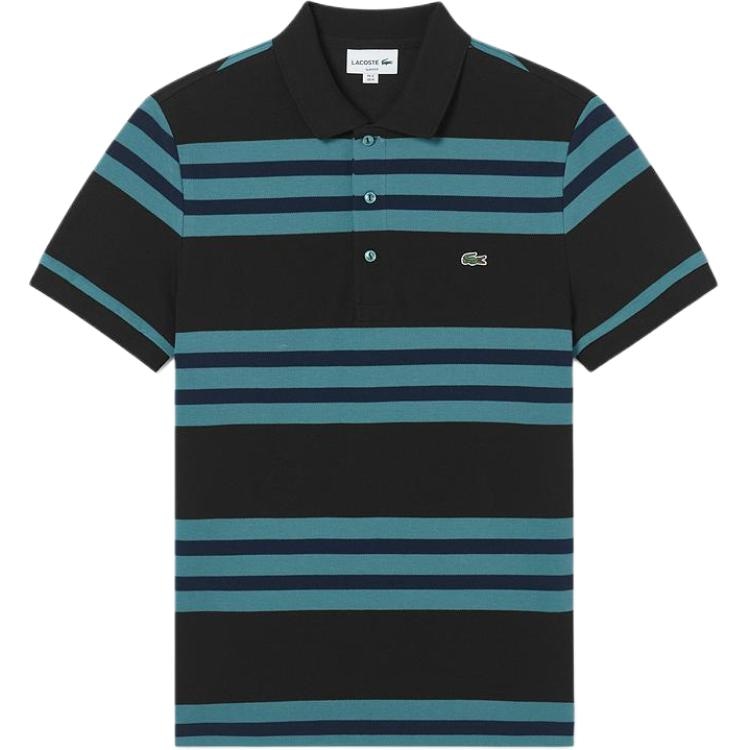 Lacoste Polo Navy White Green — фото 5