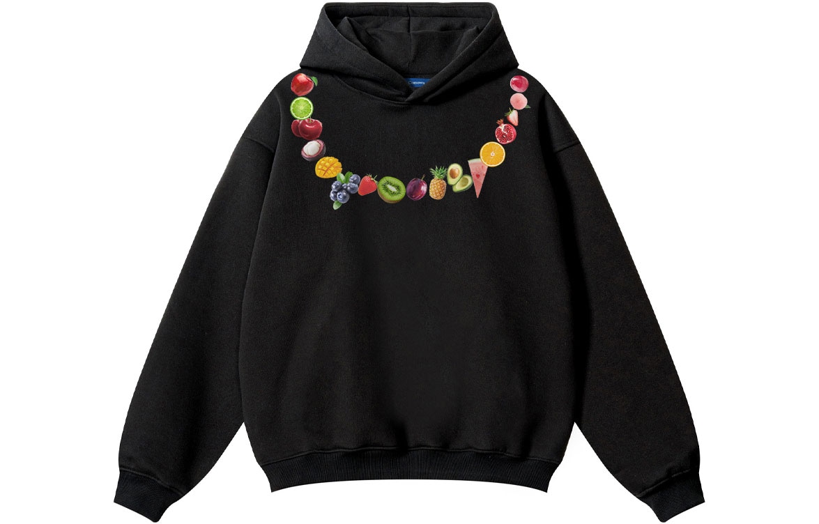 Comowa Fruit Necklace Logo Hoodie — фото 8
